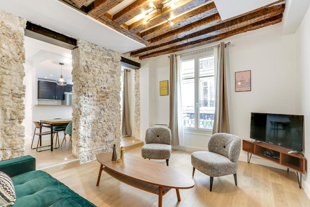 Appartement Pick A Flat's Apartment in Le Marais - Rue Saint Apoline 3 Rue Sainte-Apolline 75002 Paris