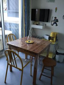 Pied pistes Rés FACE SUD Studio cabine 4 pers Parking couvert