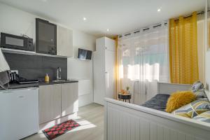Plage Catalans:Studio entre la mer & le Parc Pharo