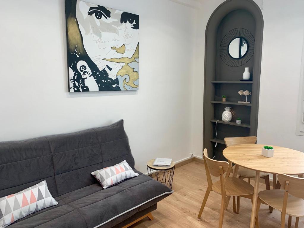 Appartement Plage des Catalans Marseille - T2 4 couchages - Pharo Vieux-Port 38b Rue Papety 13007 Marseille