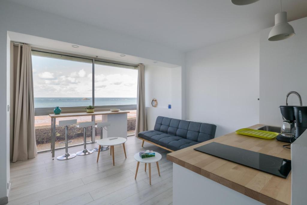 Appartement Plage du Mihinic - Vue Mer 180 degres 71 Avenue John Kennedy 35400 Saint-Malo