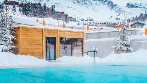 PLAGNE BELLECOTE - 5 Pers - Vue Pistes - Acces Piscine chauffee