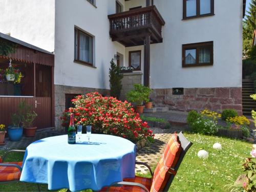Pleasant apartment in Thuringian Forest with garden