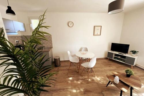 PLEIN SUD - Clim - TERRASSE - 5 min centre-ville