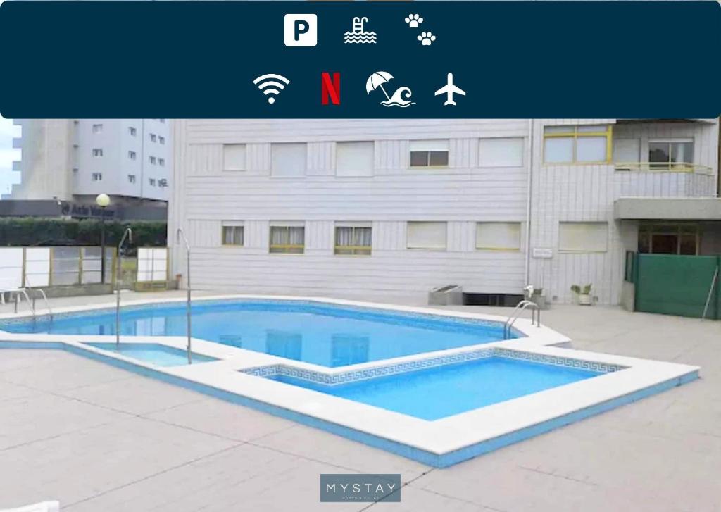 Pool, Netflix and Beach by MyStay Repatriamento dos Poveiros, 955, AP 10, 4490-404 Póvoa de Varzim