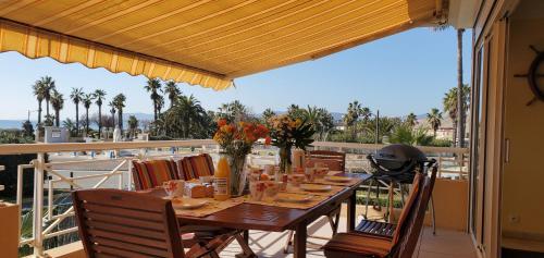 Port Frejus 1er etage de villa vue sur mer, 8-9 Pe