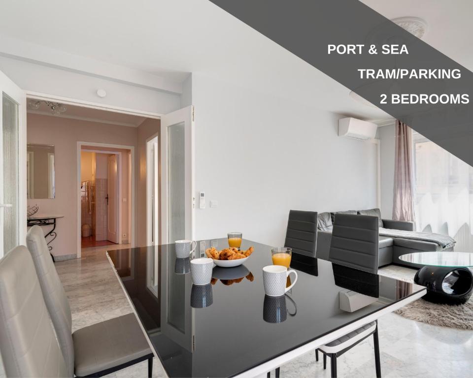 Appartement Port, vue mer, parking et confort 19 Rue Fodéré 06300 Nice