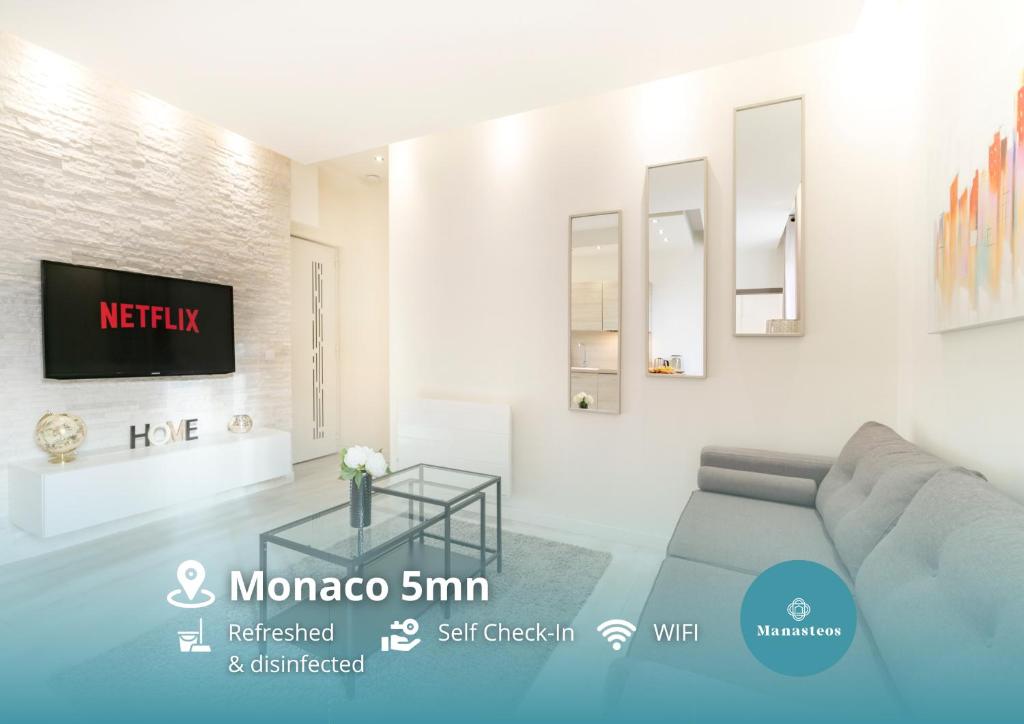 Appartement Portes de Monaco, 2 pièces rénové 1er étage, Appartement 102 16 Rue des Martyrs de la Résistance 06240 Beausoleil