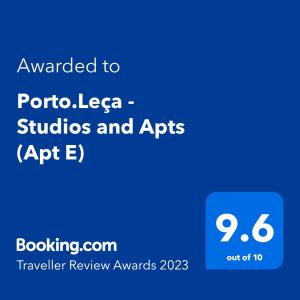 Porto.Leça - Studios and Apts (Apt E)