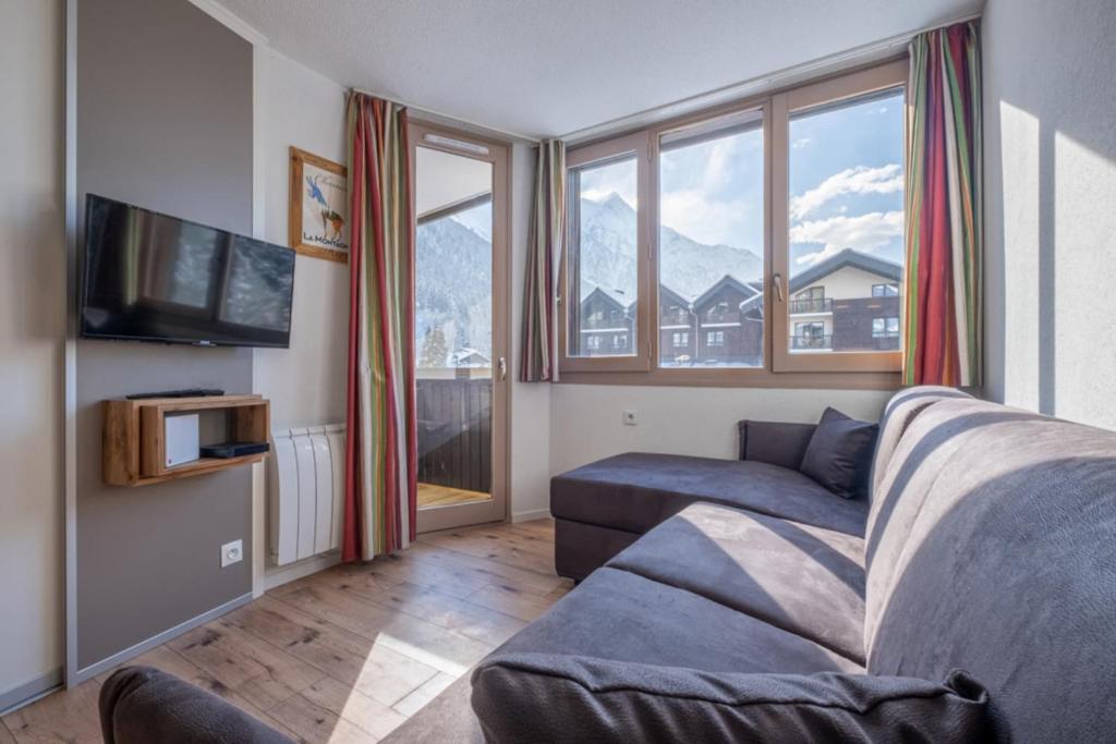 Appartement Pretty 27m with beautiful views of the Mont Blanc 247 Avenue de Courmayeur 74400 Chamonix-Mont-Blanc