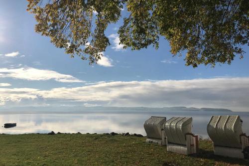Preussische Boddensuite mit Kamin und Sauna - Meerblick garantiert