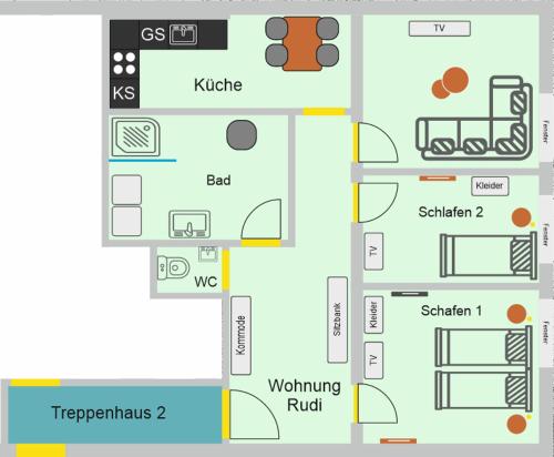 Provizial Ferienwohnung Rudi
