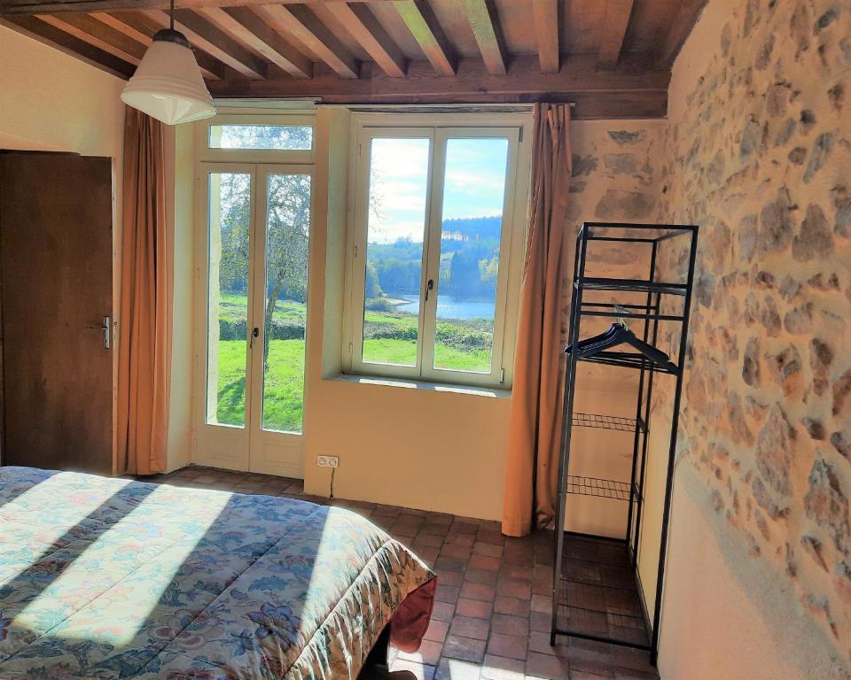 Pulvermühle - 3 Zimmer Maisonette inkl Bad am Stettbach im NATURA 2000 Gebiet mit 12500 qm Garten, E- Bikes Verleih 64342 Seeheim-Jugenheim