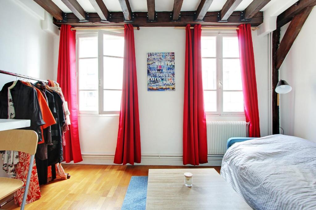 Appartement Quartier Latin - Charmant studio - Bail mobilité 1 Rue de la Clef 75005 Paris