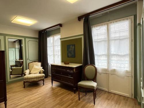 Quartier piéton. T3 65m2. 2 chambres. 5 personnes.