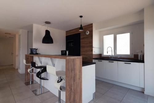 Queyries - Duplex 4 chambres - Terrasses
