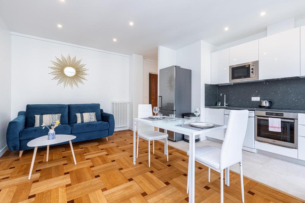 Quiet 1 Bdr Downtown Terrace AC & Parking Alfred Mortier, 15, 06000 Nice