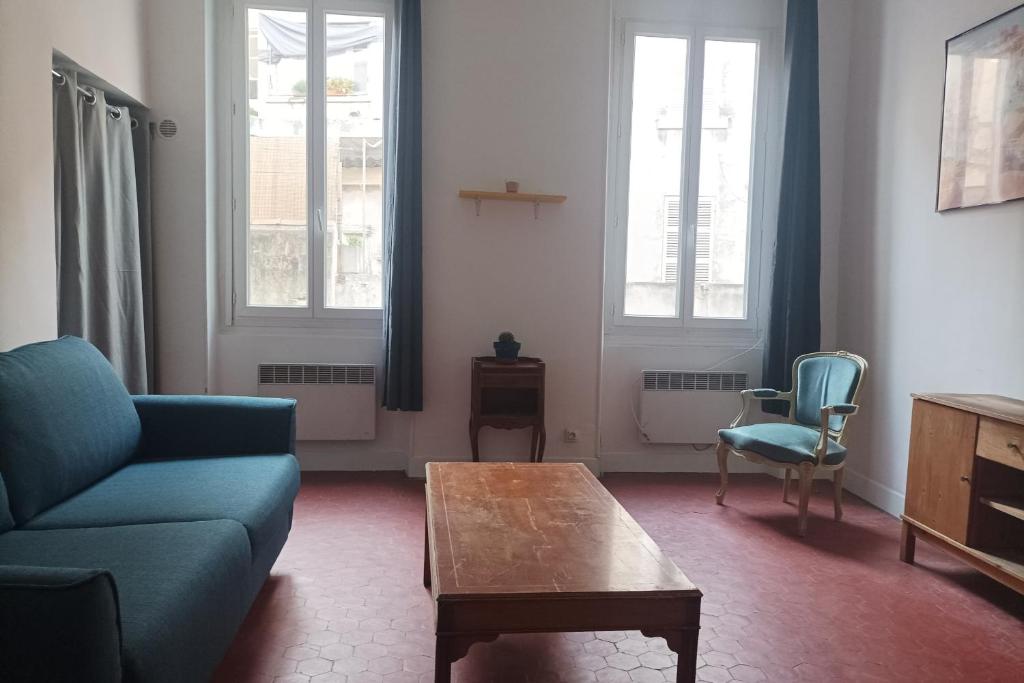 Appartement Quiet and bright studio in the hypercenter 6 Rue Rodolphe Pollak 13001 Marseille