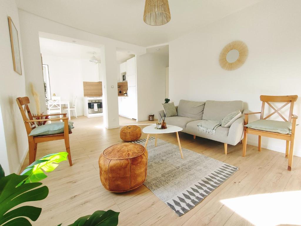 Appartement Quiet & Cosy near Loire River & Tramway 100a Quai de la Fosse 44100 Nantes