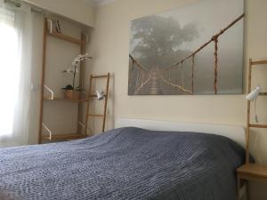Quiet flat next to the beach