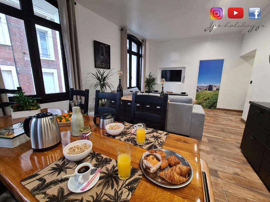 Appartement Quintessence By JPS Holiday, Splendide appartement au coeur de Dieppe 16 Rue Asseline 76200 Dieppe