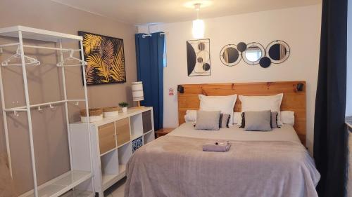Ravissant studio privé 2 pièces \