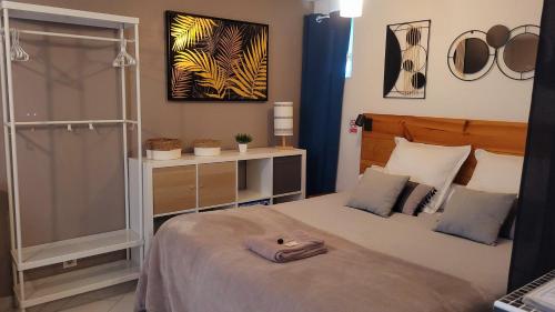 Ravissant studio privé 2 pièces \