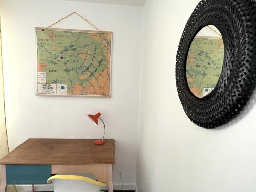 Reims centre appartement Balcon & Stationnement