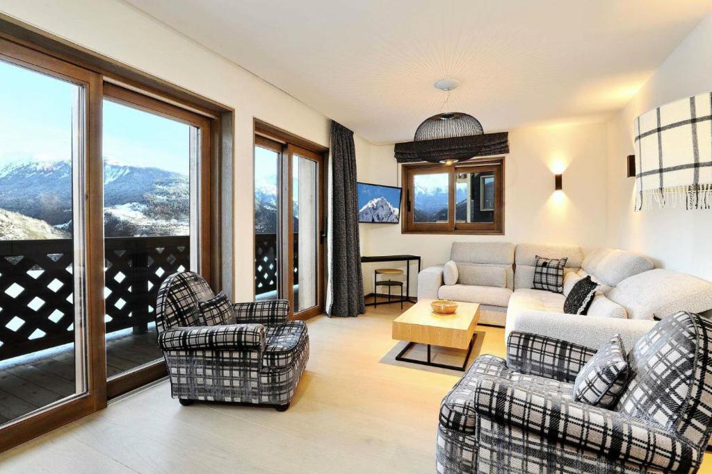 Appartement Résidence Cinq Sommets - 4 Pièces pour 6 Personnes 454 Allée des Cerisiers, Courchevel le Praz 73120 Saint-Bon-Tarentaise