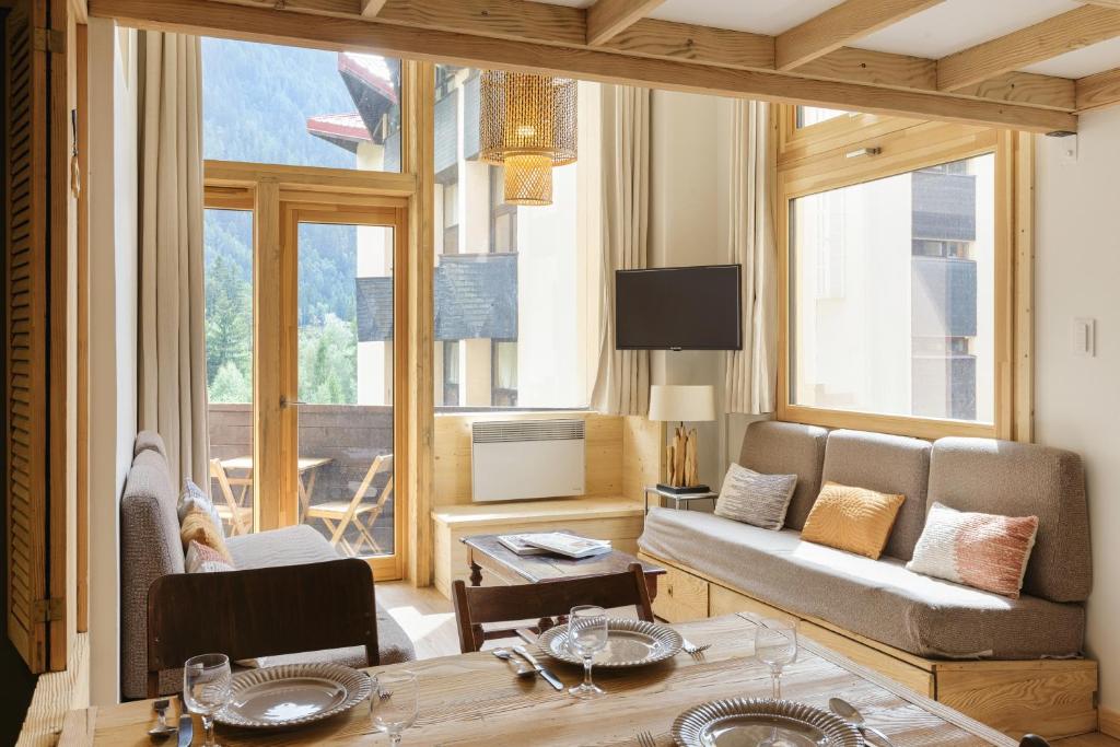 Appartement Résidence Grand Roc - Campanules 205 - Happy Rentals 126 Chemin sous la Grand, Argentière 74400 Chamonix-Mont-Blanc