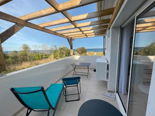 Residence Marina di Bravone - appartement 4 personnes Vue Mer 2ème etage N182