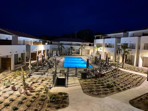 Résidence Marina di Bravone - appartement 6 personnes 5 adultes max Vue Mer 1er étage N156