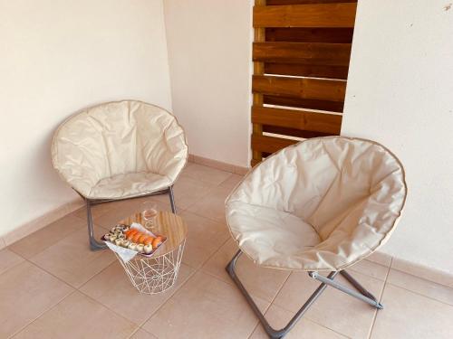 Residence Marina di Bravone - appartement 6 personnes (5 adultes max.) Vue Mer RDC N26
