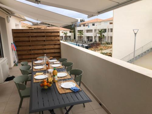 Residence Marina di Bravone - appartement 6 personnes Vue Mer 1er etage N110