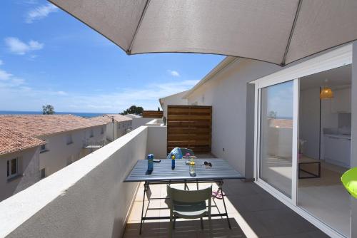 Residence Marina di Bravone - appartement 6 personnes Vue Mer 1er etage N21