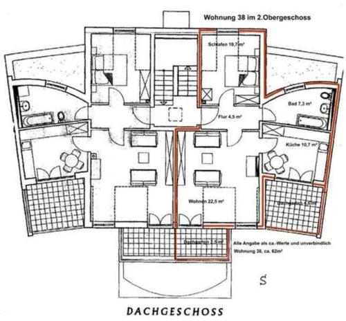 Residenz Bellevue Fewo 38 Fewo cc Herrmann