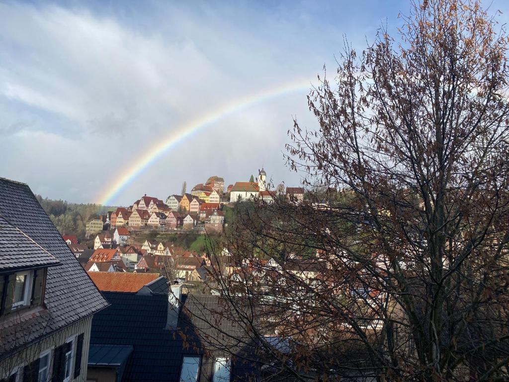 Appartement Retro Ferienwohnung mit Schlossblick im Nordschwarzwald 5 Hafnersteige 72213 Altensteig