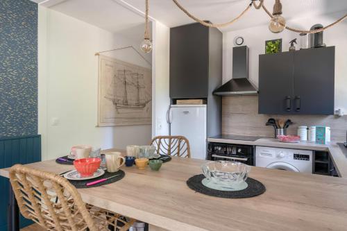 Rez-de-jardin cosy pour 3 personnes face a la plage de la Noeveillard