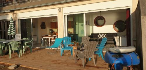 Rez de plage-Canoé+Paddle-70m²