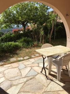 Appartement Rez de Villa Vue Mer Panoramique Les Collines 2 - Montee Santa Barbara Allée des Violettes 20600 Furiani Corse