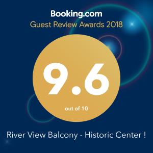 River View Balcony - Historic Center !
