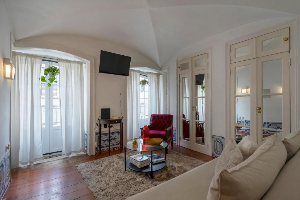 Romantic Apartment + Tejo River View 10 Travessa do Olival a Santos, 1200-743 Lisbonne