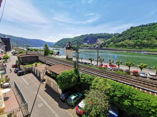 Romantisch wohnen in Kaub direkt am Rhein