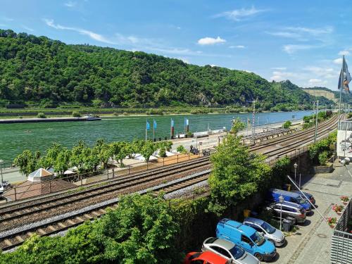 Romantisch wohnen in Kaub direkt am Rhein
