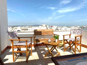 Rooftop Olhão-Algarve Apartamento com terraço vista mar