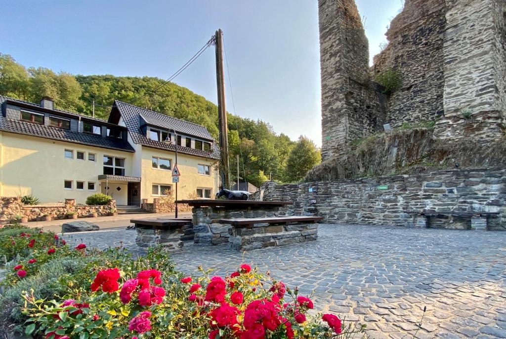 Roosartige Ferien - Ferienwohnung am Weiherturm 250 Blücherstraße, 55422 Bacharach