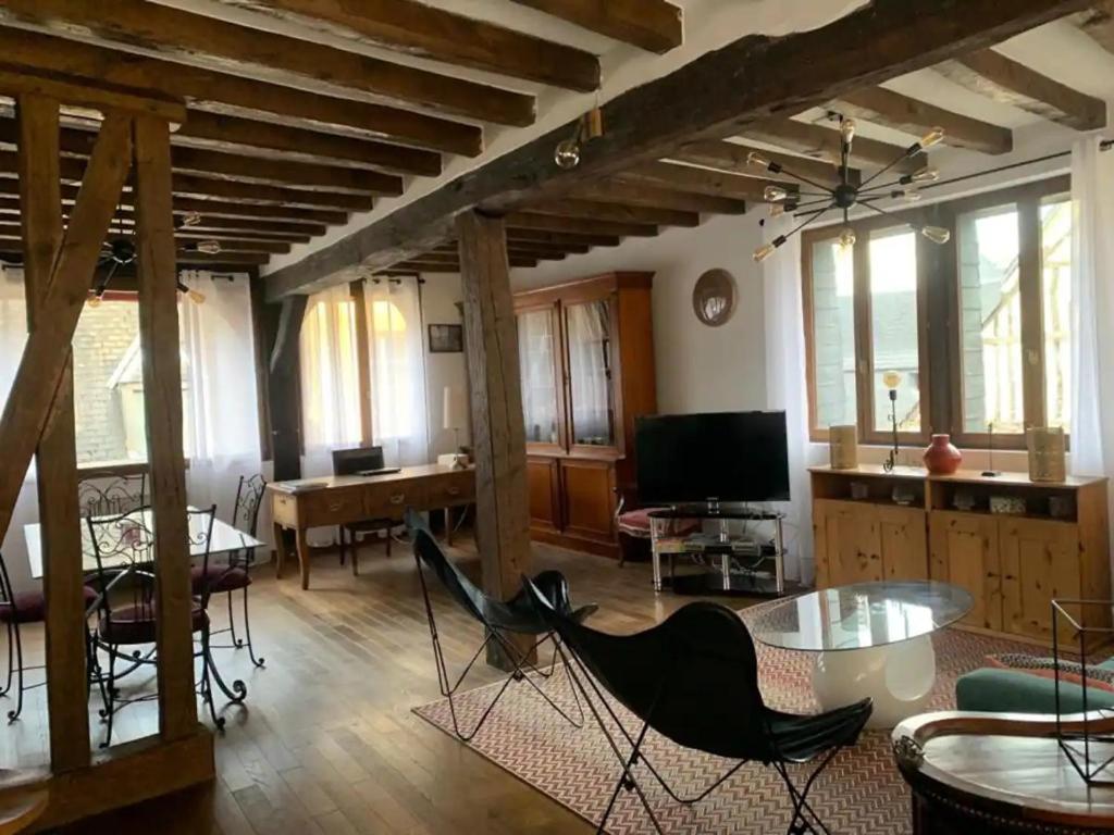 Rouen historique, appartement 113m2 Duplex 19 Rue Damiette, 76000 Rouen