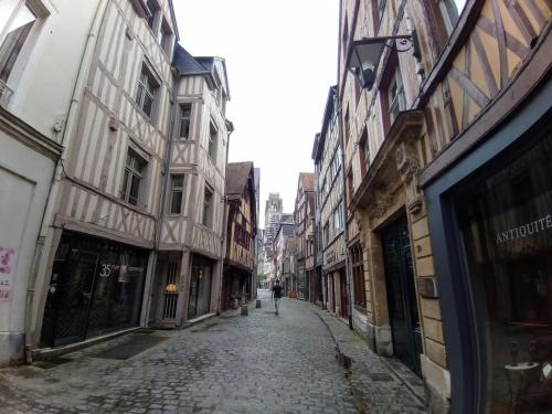 Rouen historique, appartement 113m2 Duplex