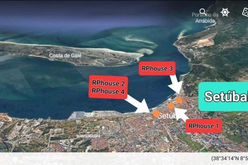 RP house 4, perto mar, barcos e comboio