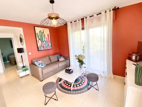 RUBY 2 chambres Terrasse Piscine